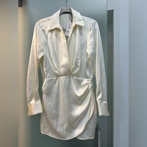 Zara- Short Satin Effect Dress